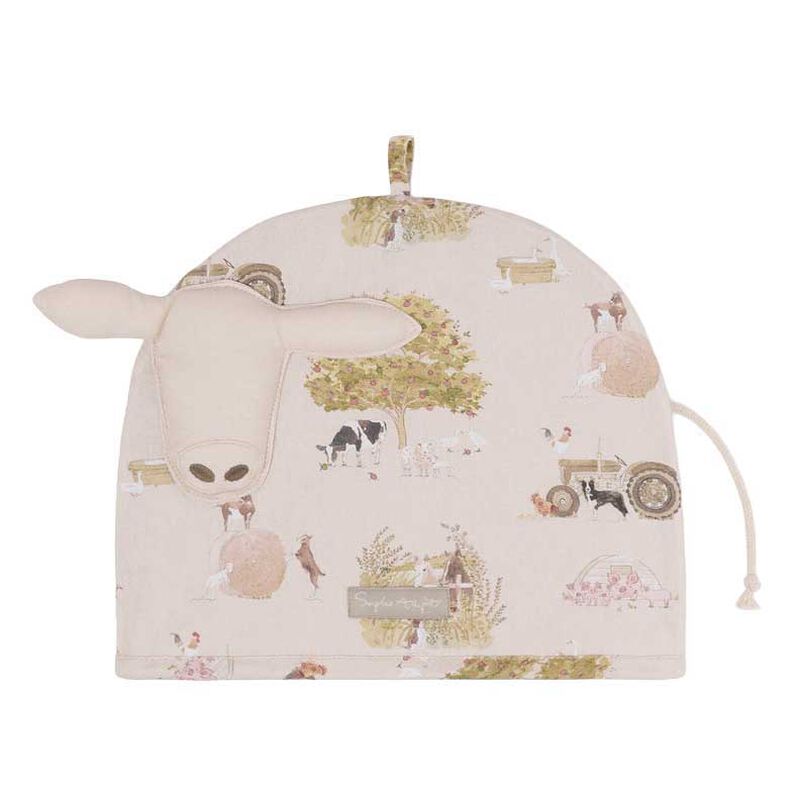 Sophie Allport Tea Cosy - Farm Friends - Cow Shaped image number 0